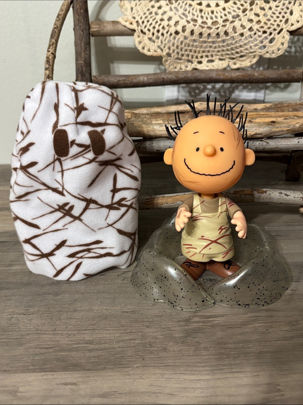 Memory Lane 2002 Peanuts PIGPEN Great Pumpkin Halloween Figure Pre Owned 5"